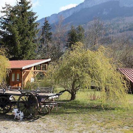 Chalet Du Camping La Porte St Martin Saint-Martin-en-Vercors 外观 照片