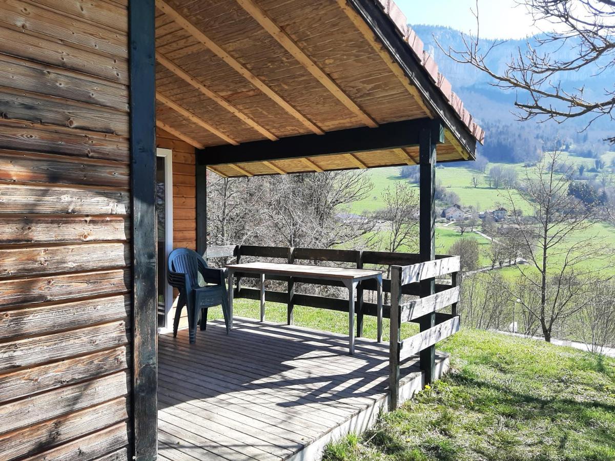 Chalet Du Camping La Porte St Martin Saint-Martin-en-Vercors 外观 照片